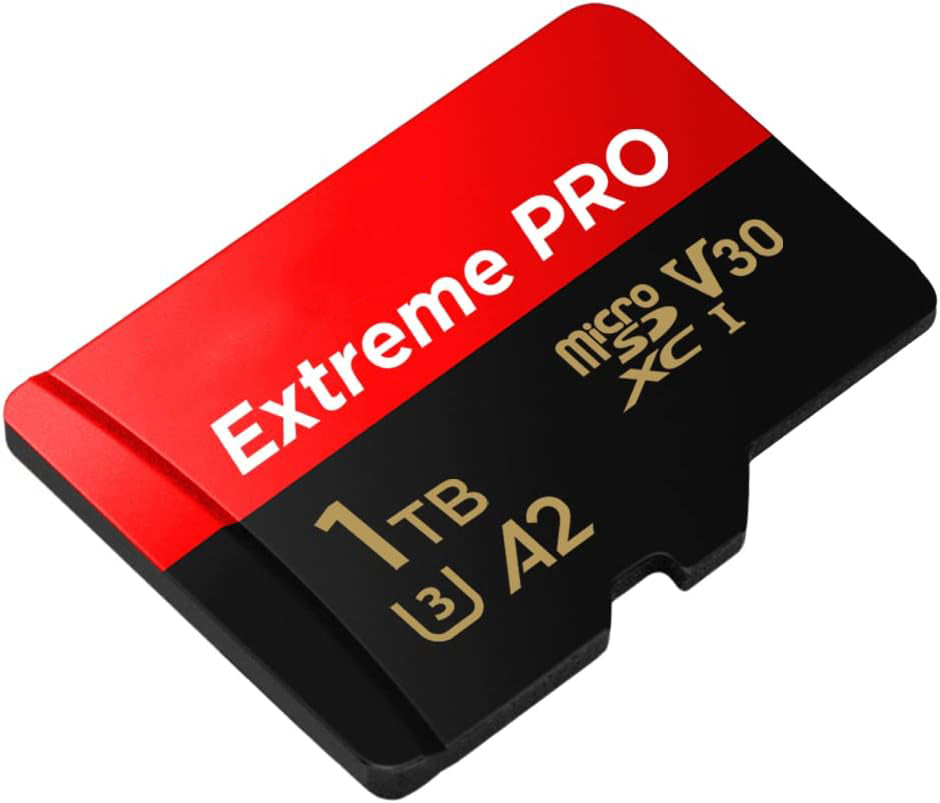 1TB Extreme Micro SDXC UHS-I Memory Card with Adapter - Up to 190MB/s (Used)